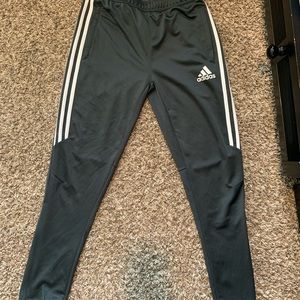 Boys adidas tiro 17 grey